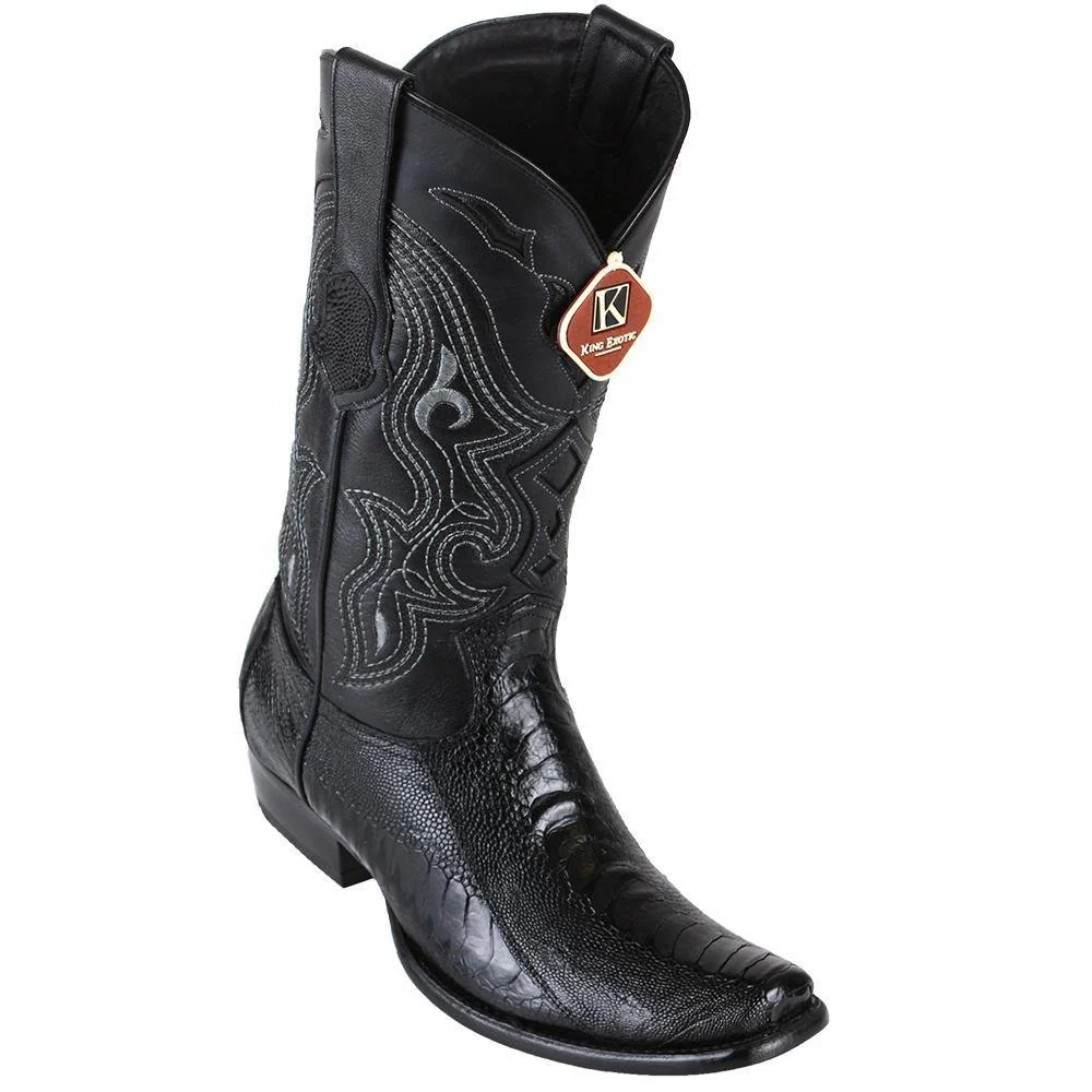 Botas de Avestruz Pata Original Horma Dubai KE-4790505 - Imagen 2