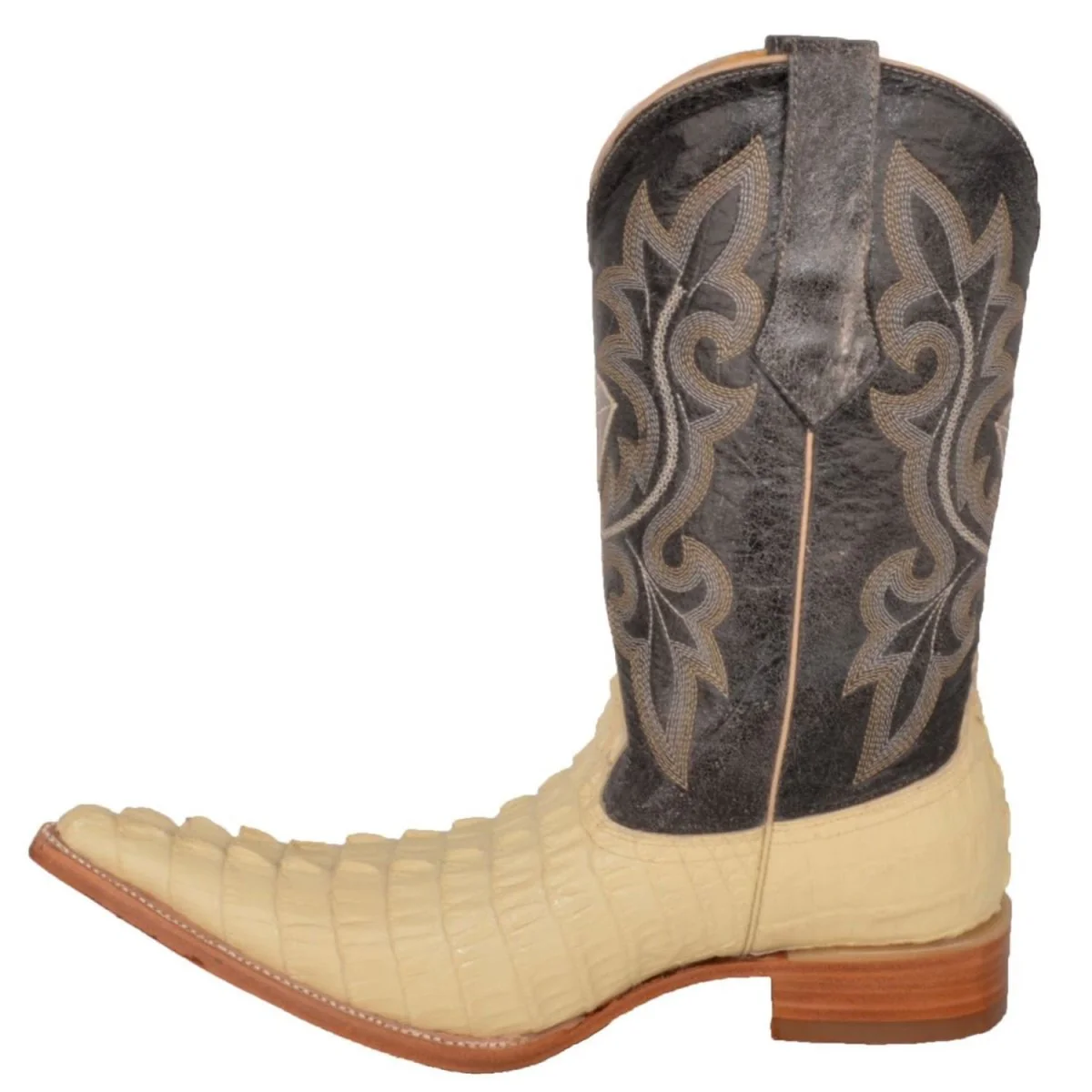 Botas de Cocodrilo Caiman Cola Original 3X Aladino WD-040 - Imagen 3