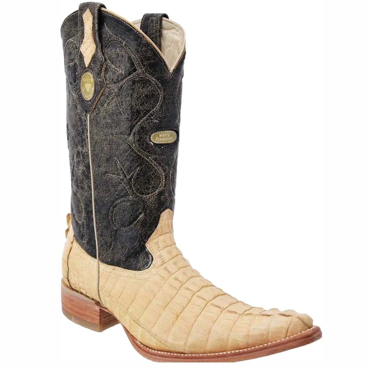 Botas de Cocodrilo Caiman Cola Original 3X Aladino WD-040