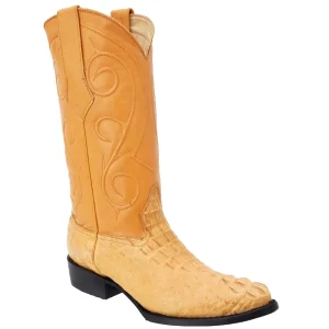 Botas de Cocodrilo Caiman Cola Original Horma Puntal WD-203