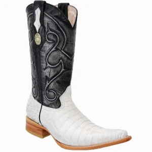 Botas de Cocodrilo Caiman Panza Original 3X Aladino WD-063