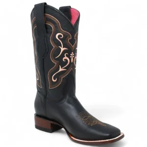 Botas de Cuero Crazy para Mujer en Horma Rodeo Q3225405