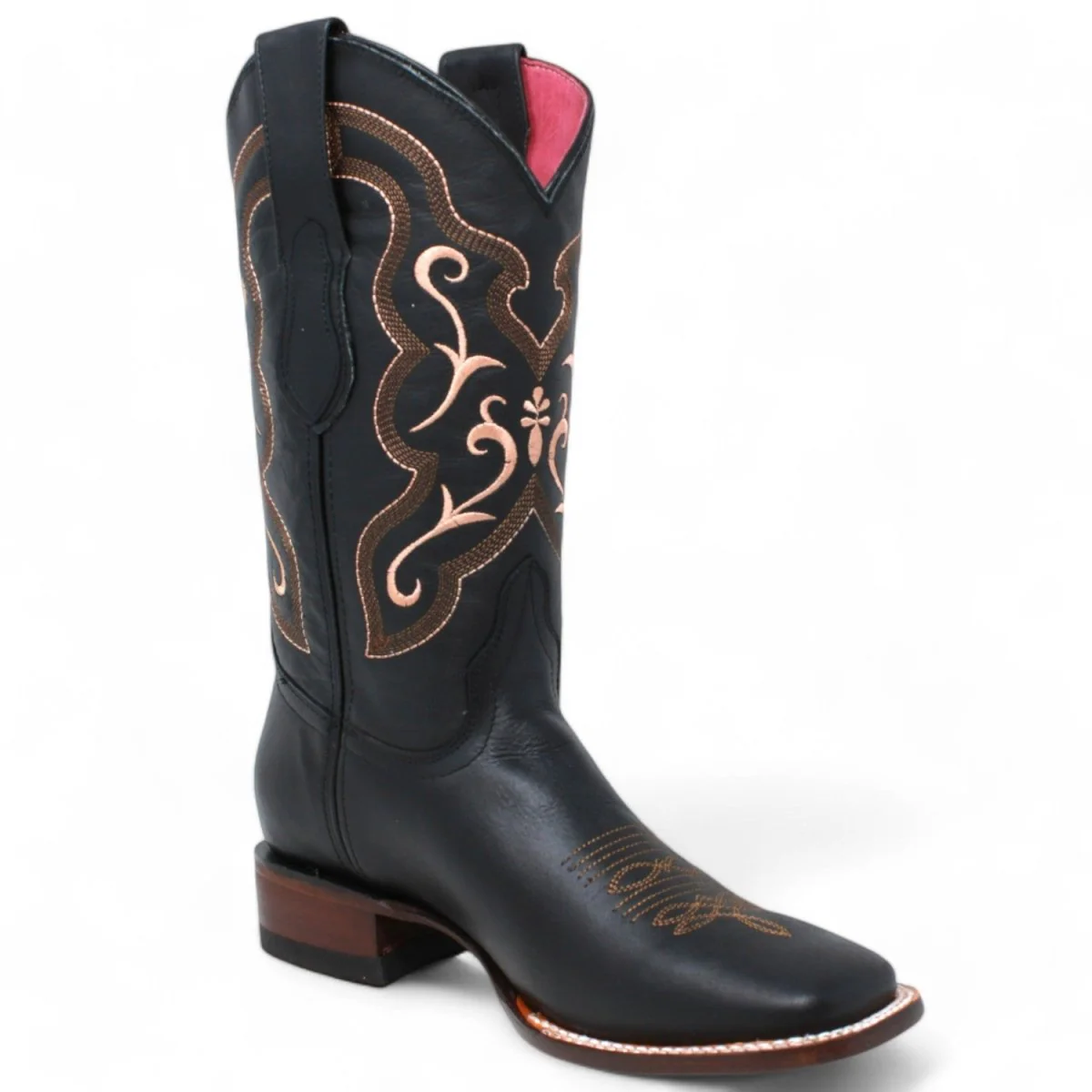 Botas de Cuero Crazy para Mujer en Horma Rodeo Q3225405 - Imagen 2