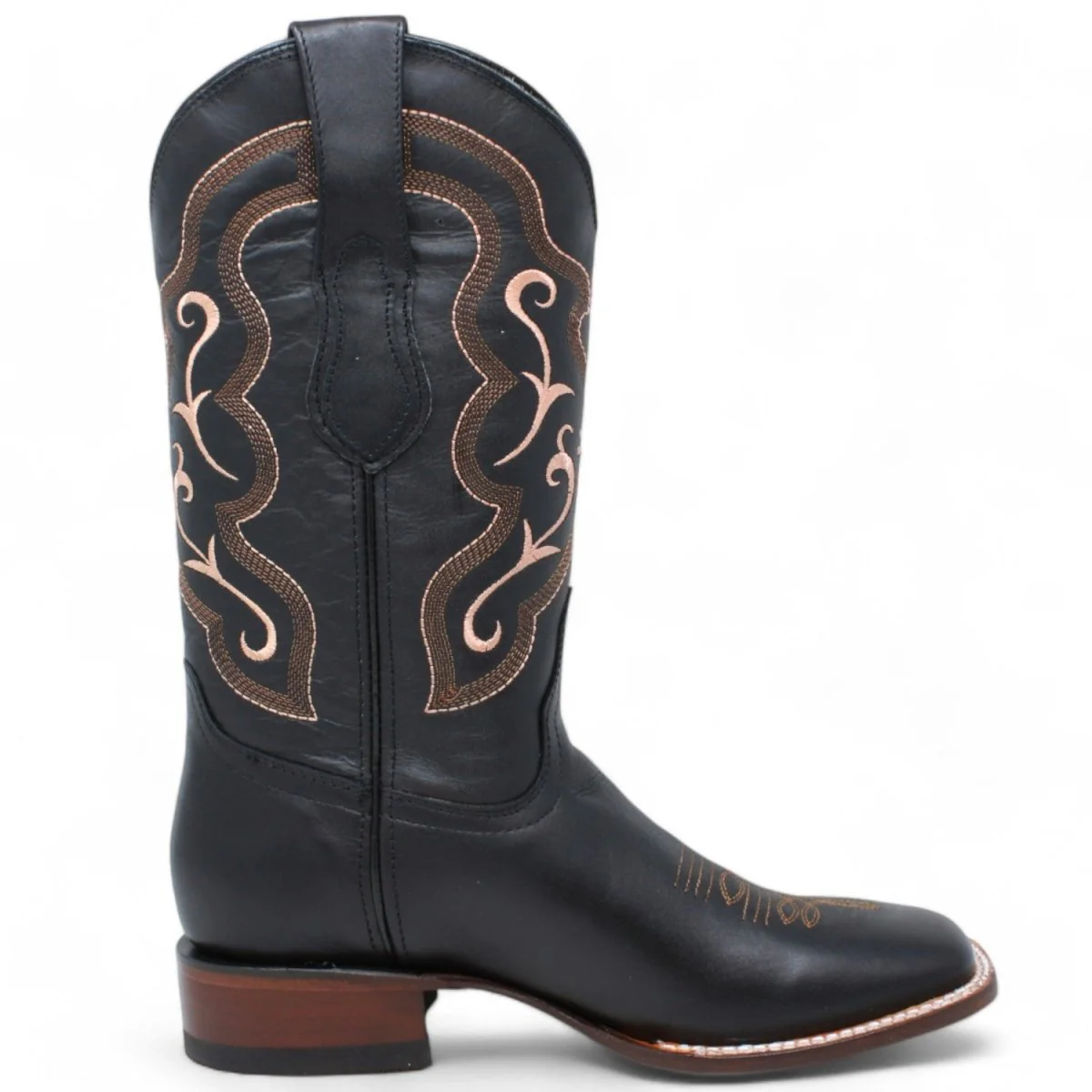 Botas de Cuero Crazy para Mujer en Horma Rodeo Q3225405 - Imagen 4