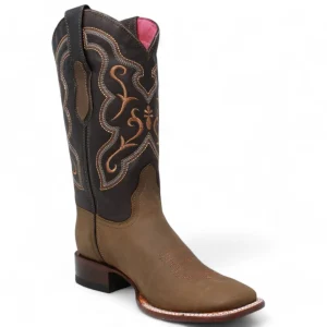 Botas de Cuero Grasso para Mujer en Horma Rodeo Q3225459