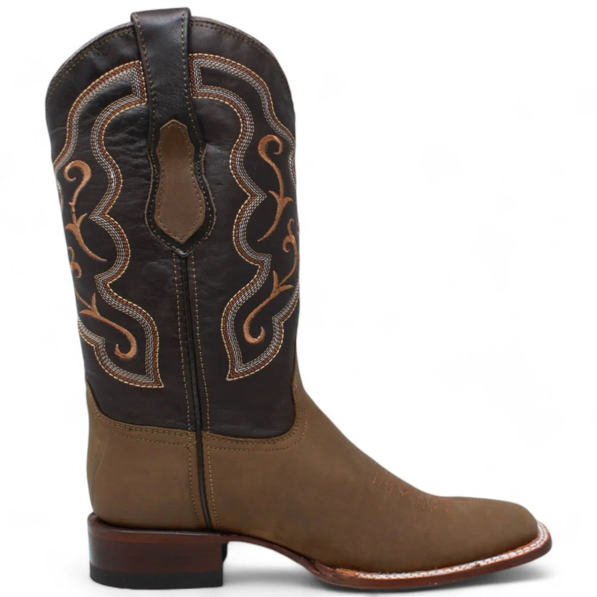 Botas de Cuero Grasso para Mujer en Horma Rodeo Q3225459 - Imagen 4