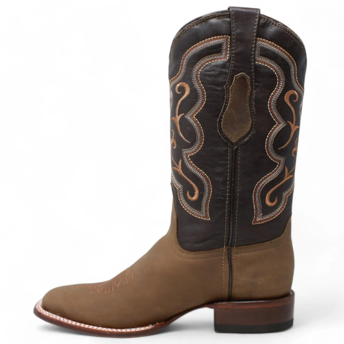 Botas de Cuero Grasso para Mujer en Horma Rodeo Q3225459 - Imagen 5