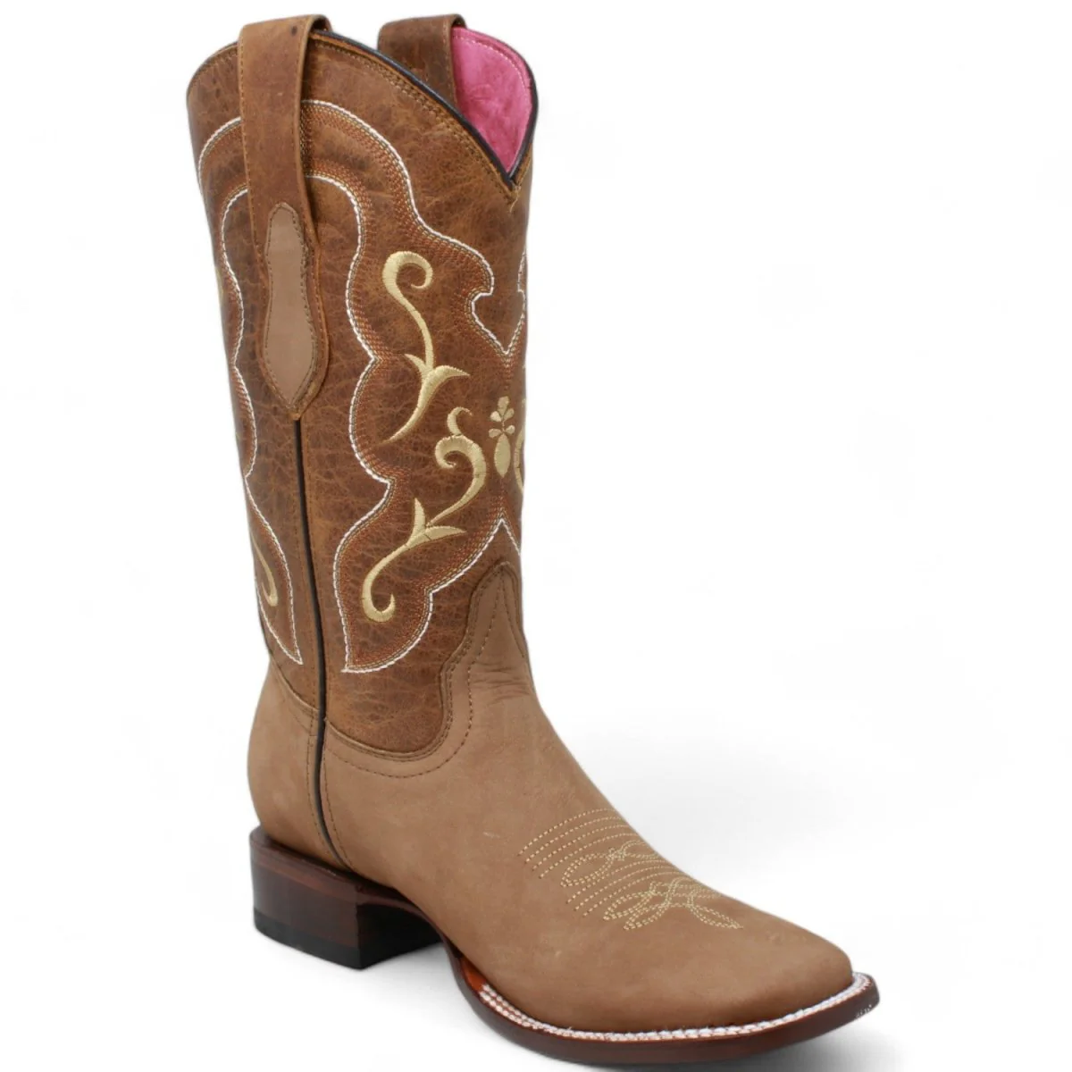 Botas de Cuero Grasso para Mujer en Horma Rodeo Q3226231 - Imagen 2