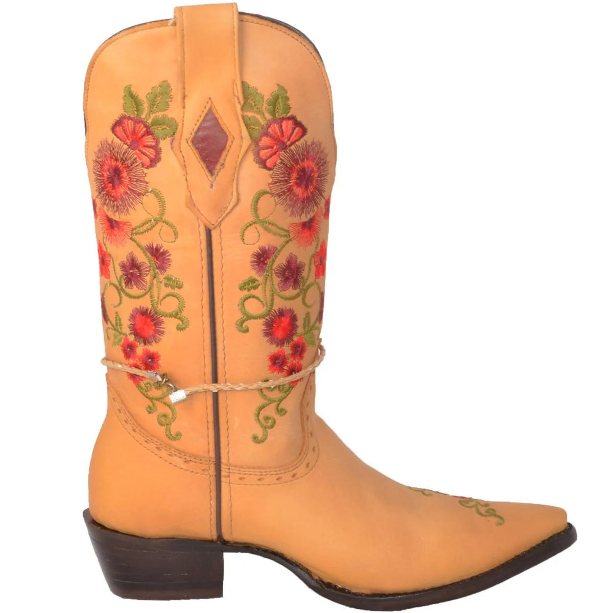 Botas de Cuero Horma Punta Recortada Crazy para Mujer WD-476 - Imagen 6