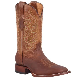 Botas de Cuero Original Horma Rodeo Cuadrada Q8226231