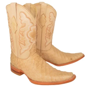 Botas de Oso Hormiguero Grabado Horma Europea Cuadrada WD-165