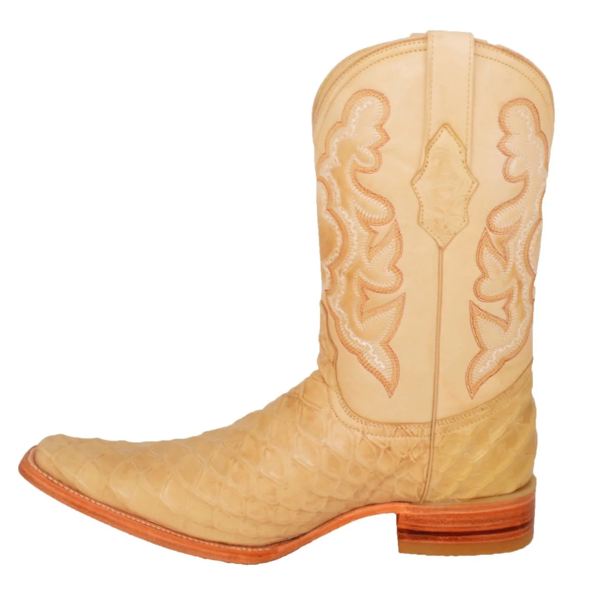 Botas de Oso Hormiguero Grabado Horma Europea Cuadrada WD-165 - Imagen 8