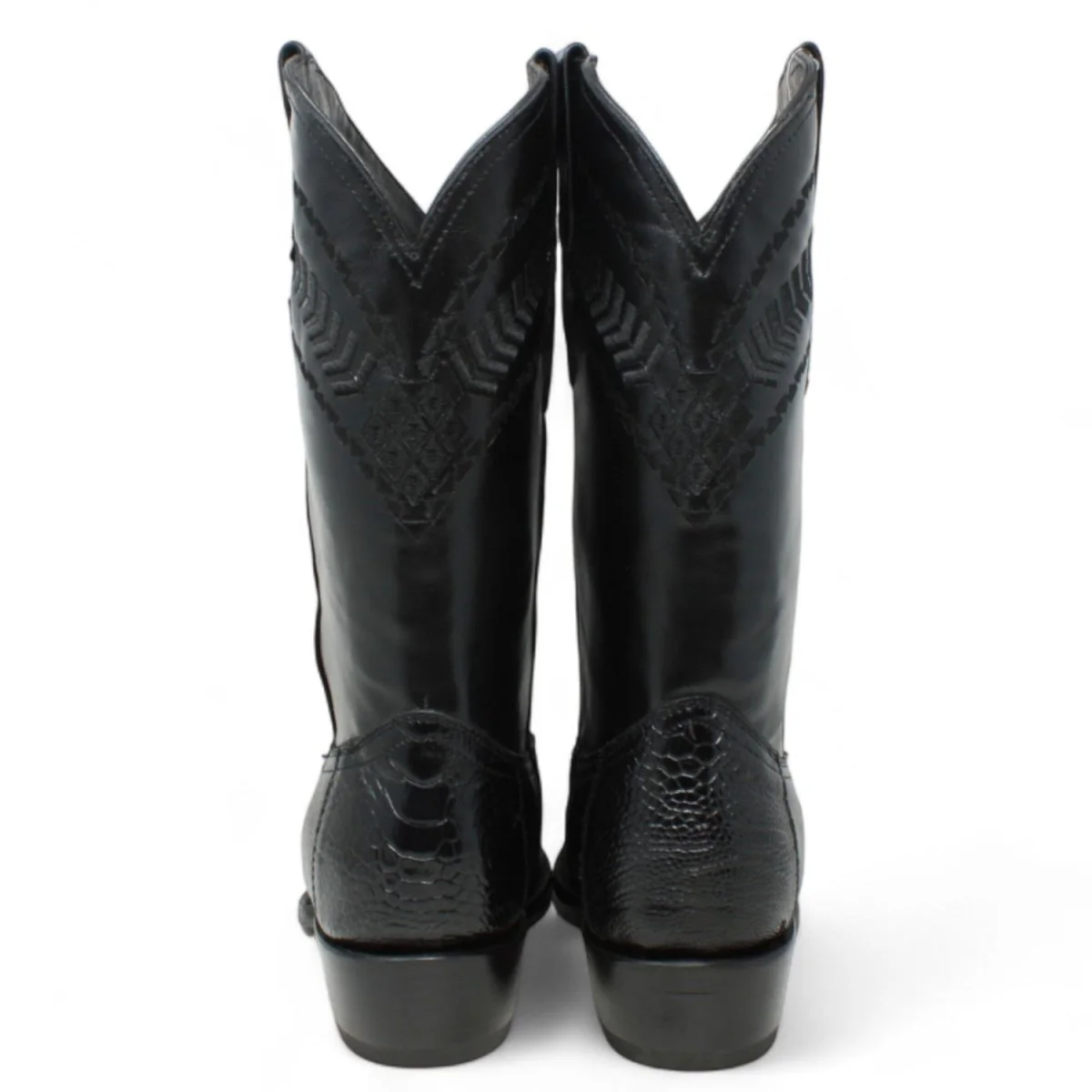 Botas de Pata de Avestruz Original Horma Puntal WD-212 - Imagen 6