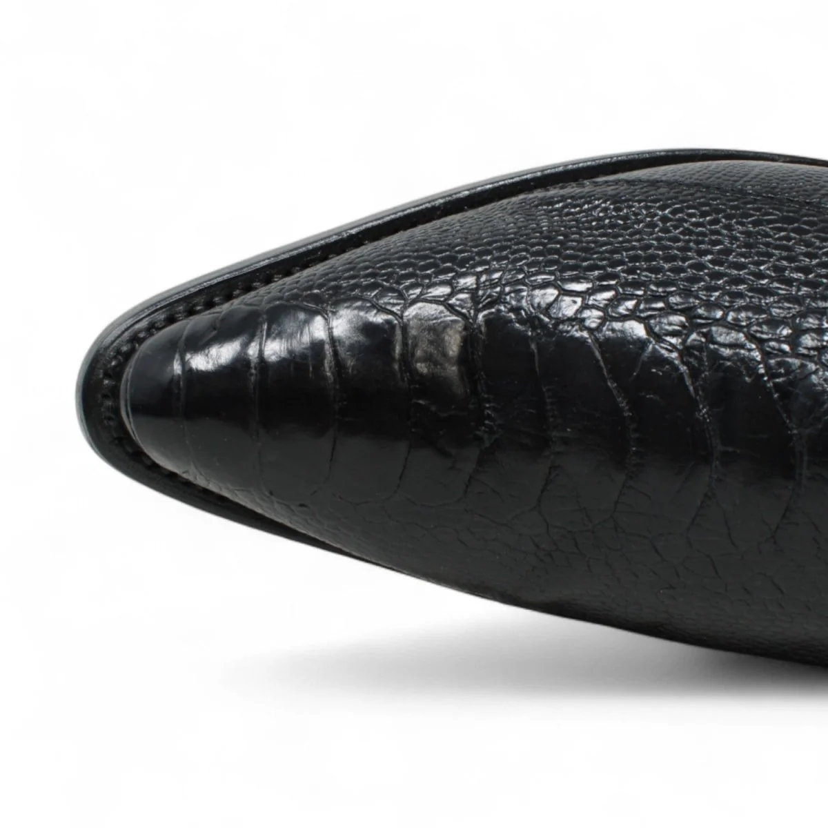 Botas de Pata de Avestruz Original Horma Puntal WD-212 - Imagen 7