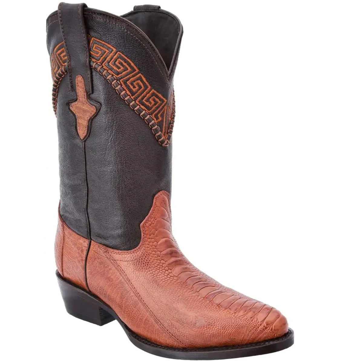 Botas de Pata de Avestruz Original Horma Puntal WD-216 - Imagen 2