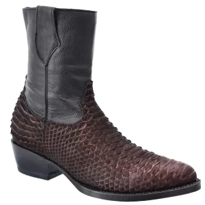 Botas de Piton Original Cortas Horma Puntal con Zipper WD-006