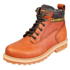 Botas de Trabajo CEBU TK BORCEGUI con punta suave de 6" CE-TKNATURAL