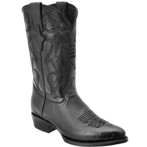Botas de Venado Grabado Horma Puntal WD-242