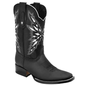 Botas Vaqueras de Cuero Crazy Original Horma Rodeo WD-338
