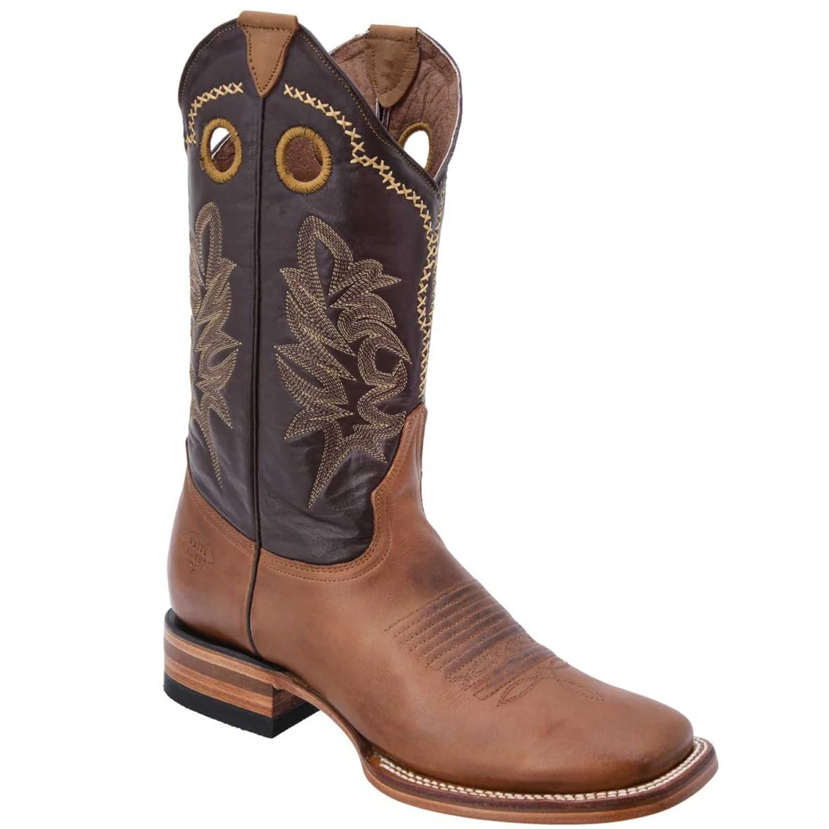 Botas Vaqueras de Cuero Horma Rodeo Americana WD-278 - Imagen 2