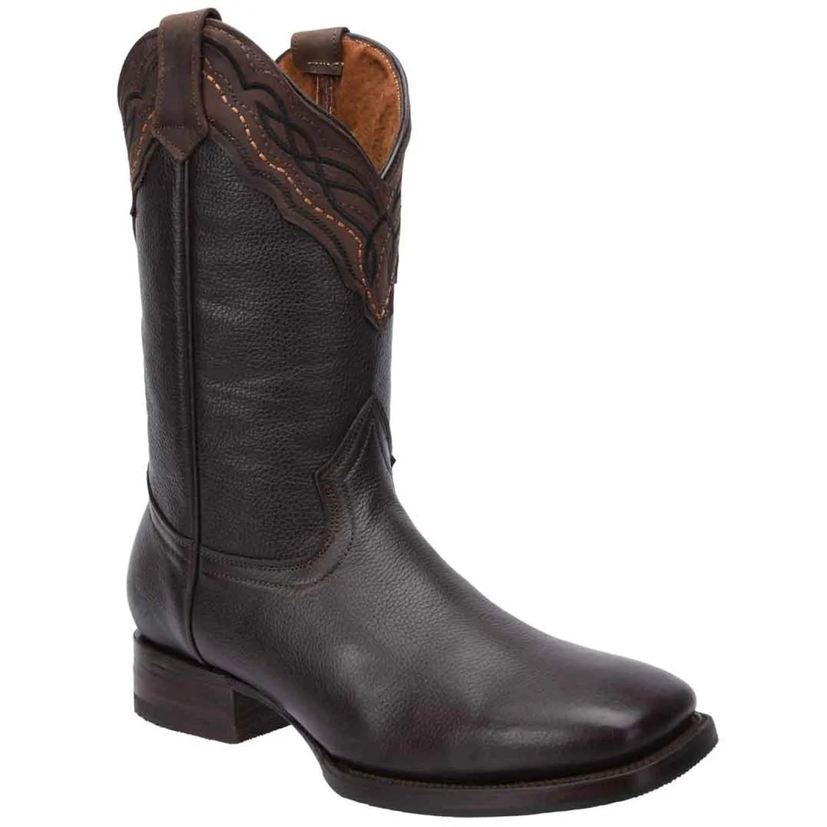 Botas Vaqueras de Imitacion Venado Horma Rodeo WD-272