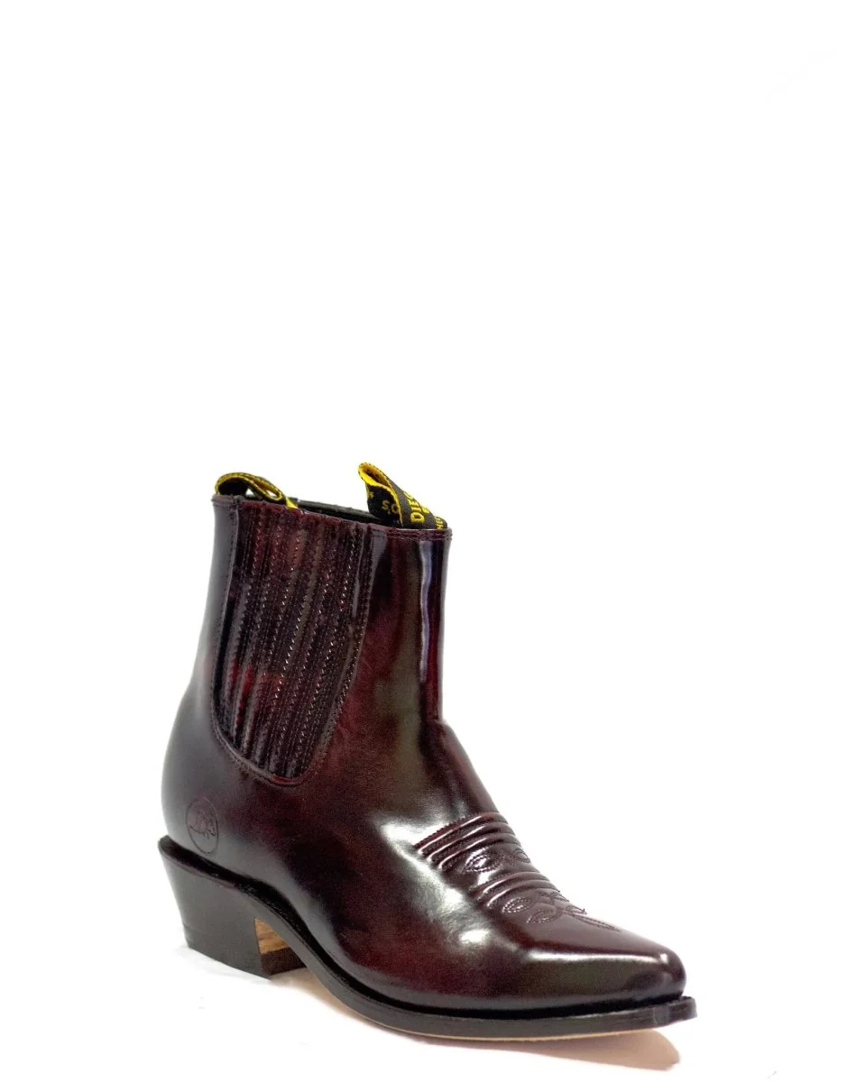 Botines Charros de Cuero Acabado Camaleon Modelo: DIE-63VC06 - Imagen 9