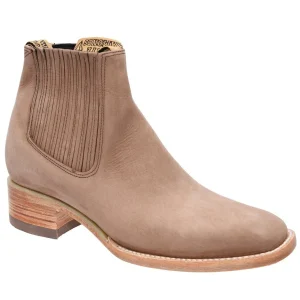 Botines Charros Punta Cuadrada White Diamonds WD-740