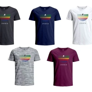 Camiseta Casual Hombre GW Sprinter Blanco