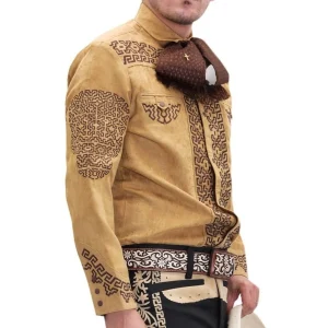 Camisa Charra Gamuza White Diamonds WD-803