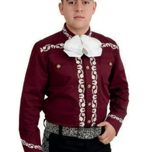 Camisa Charra Tradicional White Diamonds WD-818