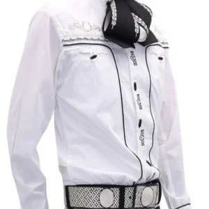 Camisa Charra Tradicional White Diamonds WD-836