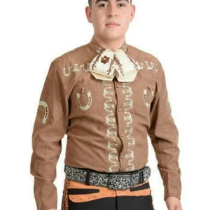 Camisa Charra Tradicional White Diamonds WD-822