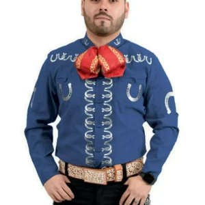 Camisa Charra Tradicional White Diamonds WD-825