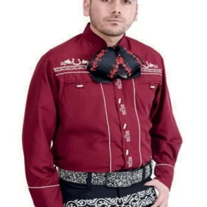 Camisa Charra Tradicional White Diamonds WD-833