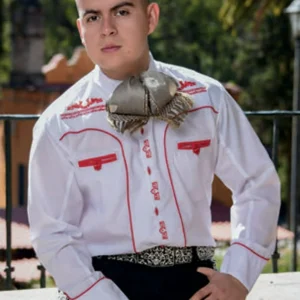 Camisa Charra Tradicional White Diamonds WD-826