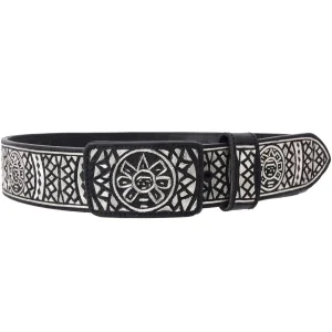 Cinto de Hilo de Plata Fino Original para Hombre WD-1662