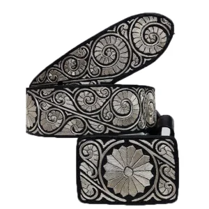 Cinto de Hilo de Plata Fino Original para Hombre WD-1901