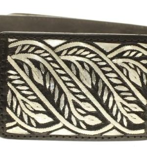 Cinto de Hilo de Plata Fino Original para Hombre WD-1903