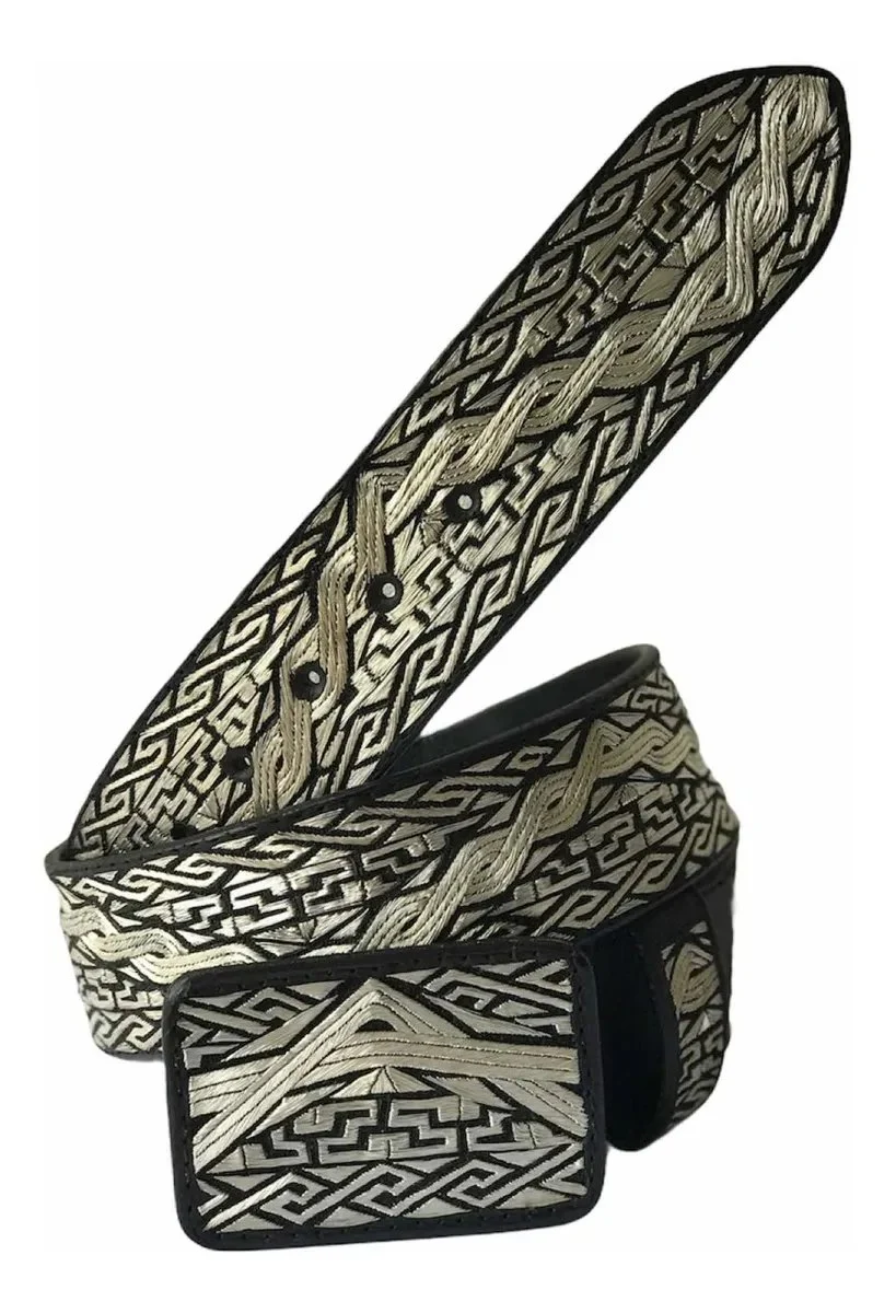 Cinto de Hilo de Plata Fino Original para Hombre WD-1906