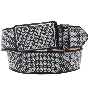 Cinto Vaquero Bordado Ancho