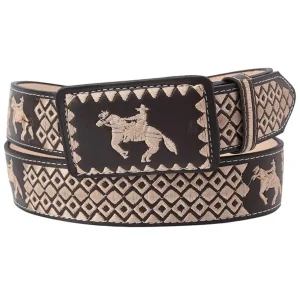 Cinto Vaquero Bordado Caballo