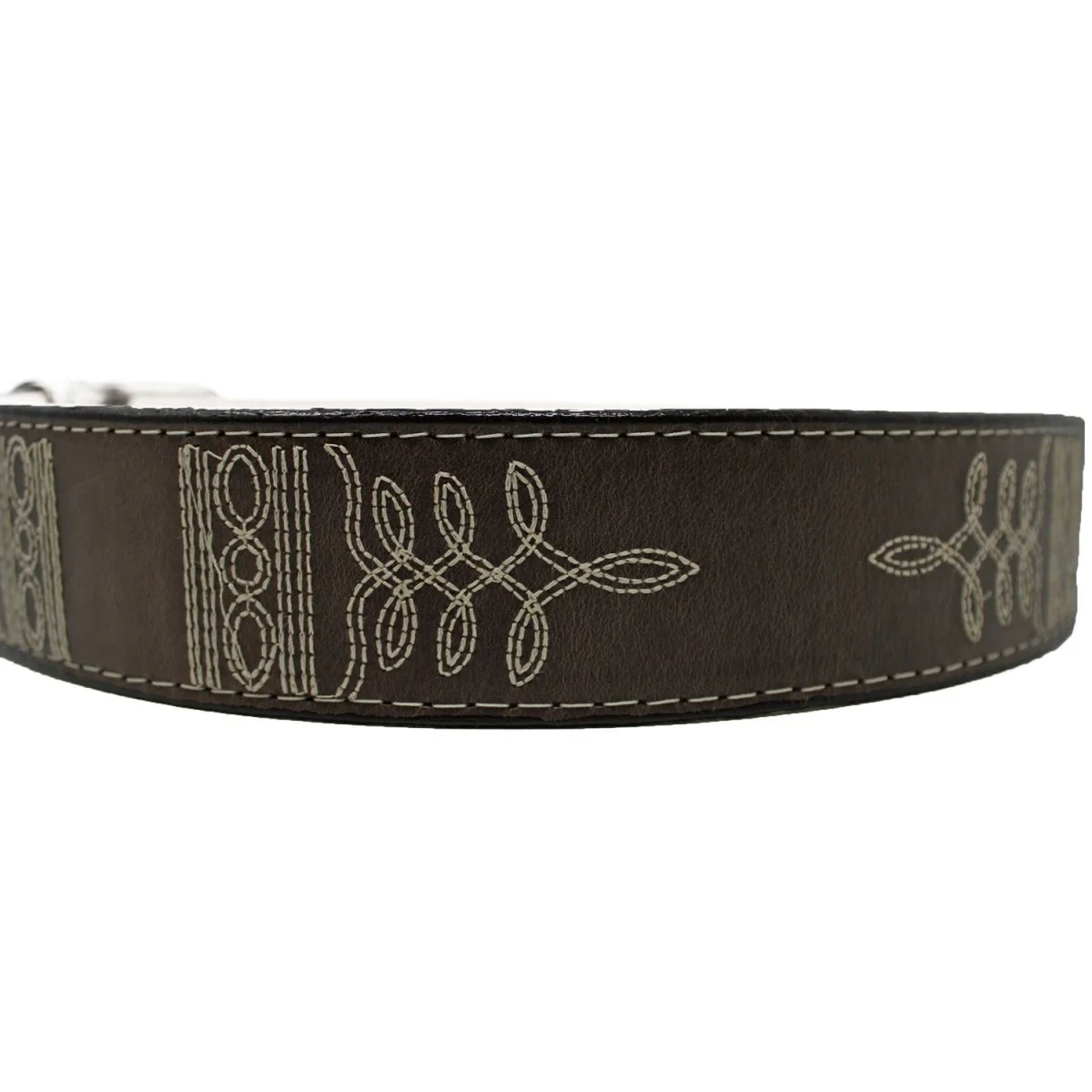 Cinto Vaquero de Cuero Original con Medallon - Imagen 4