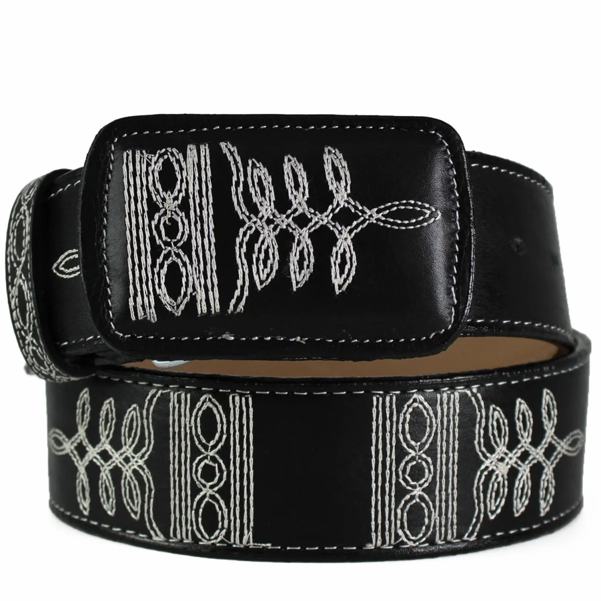 Cinto Vaquero de Cuero Original con Medallon - Imagen 3