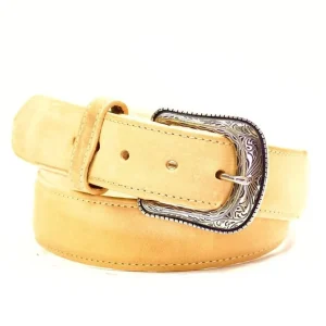 Cinto Vaquero para Mujer de Cuero Original Color Miel ROD-250HON