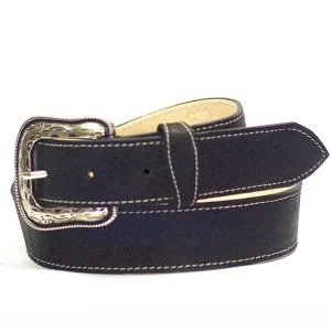 Cinto Vaquero para Mujer de Cuero Original Color Negro ROD-250NEG