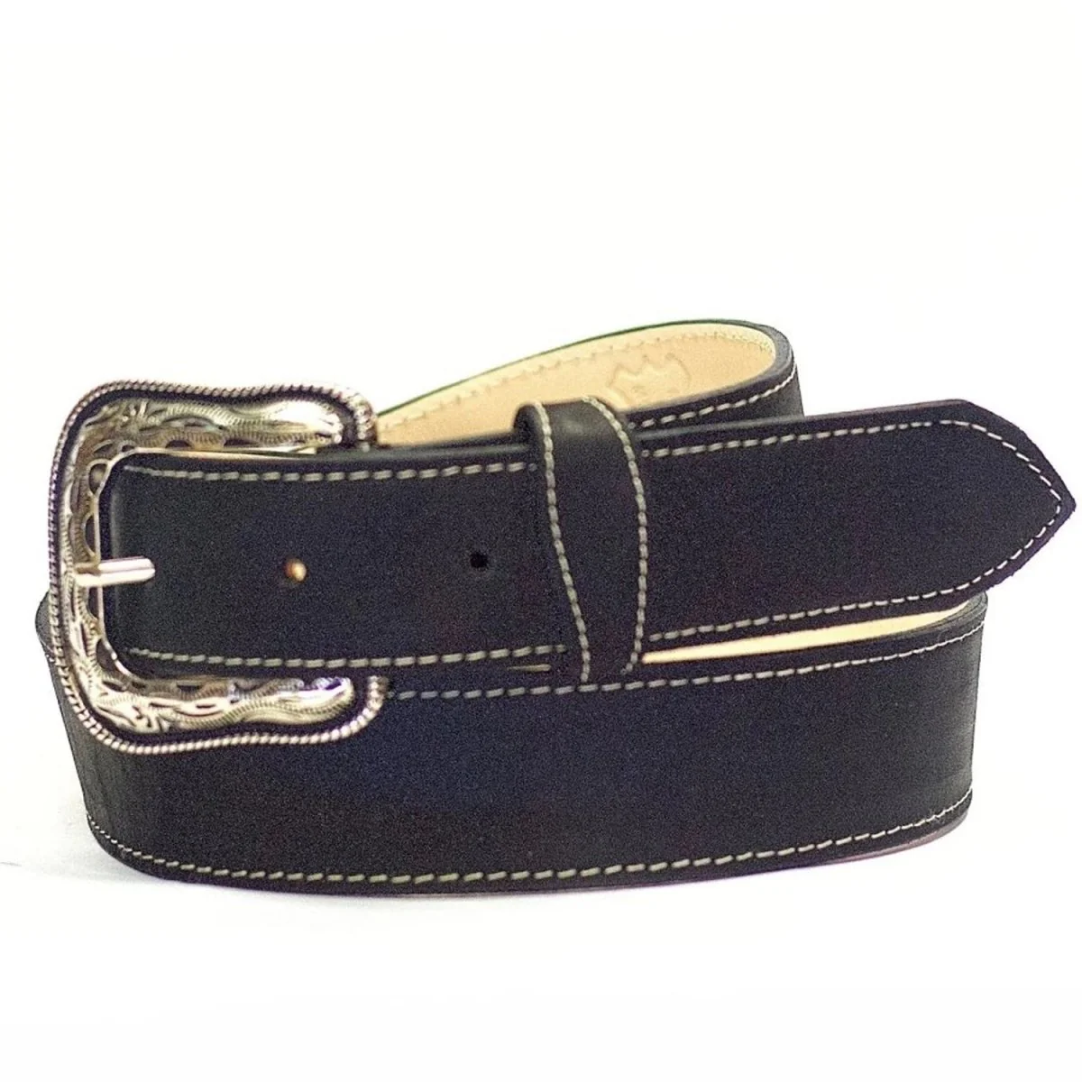 Cinto Vaquero para Mujer de Cuero Original Color Negro ROD-250NEG - Imagen 2