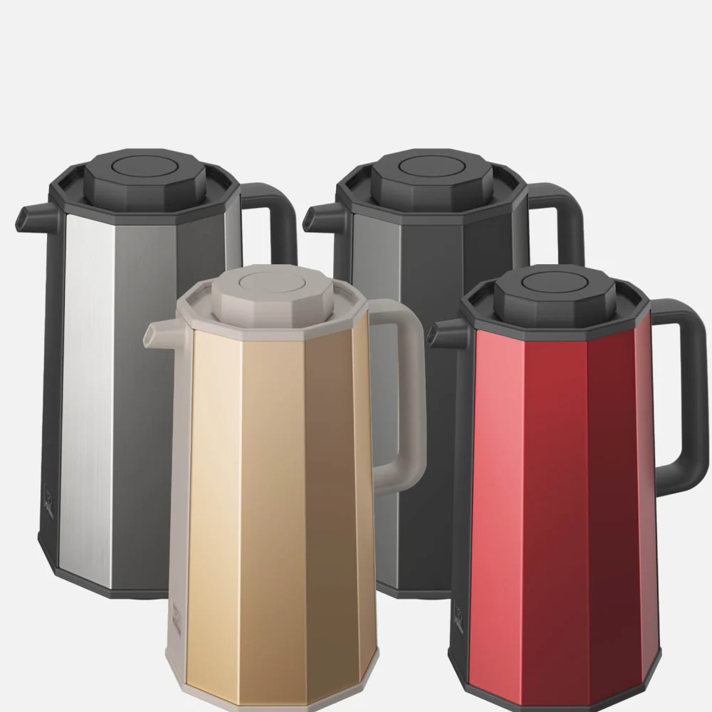 Jarra aislada de vidrio de borosilicato "Handy Pots" Zojirushi AH-EAE10 Color Rojo - Imagen 8