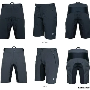 Pantalóneta Ciclismo C/T Hombre GW Leisure Gris