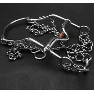 Freno Fino para Caballo de Acero Inoxidable con Barril de Cobre IMP-51211