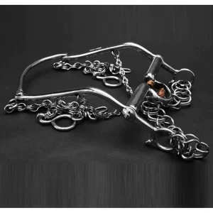 Freno Fino para Caballo de Acero Inoxidable con Barril de Cobre IMP-51220